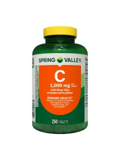 Spring Valley Vitamina C , 1000 mg, 250 Unidades